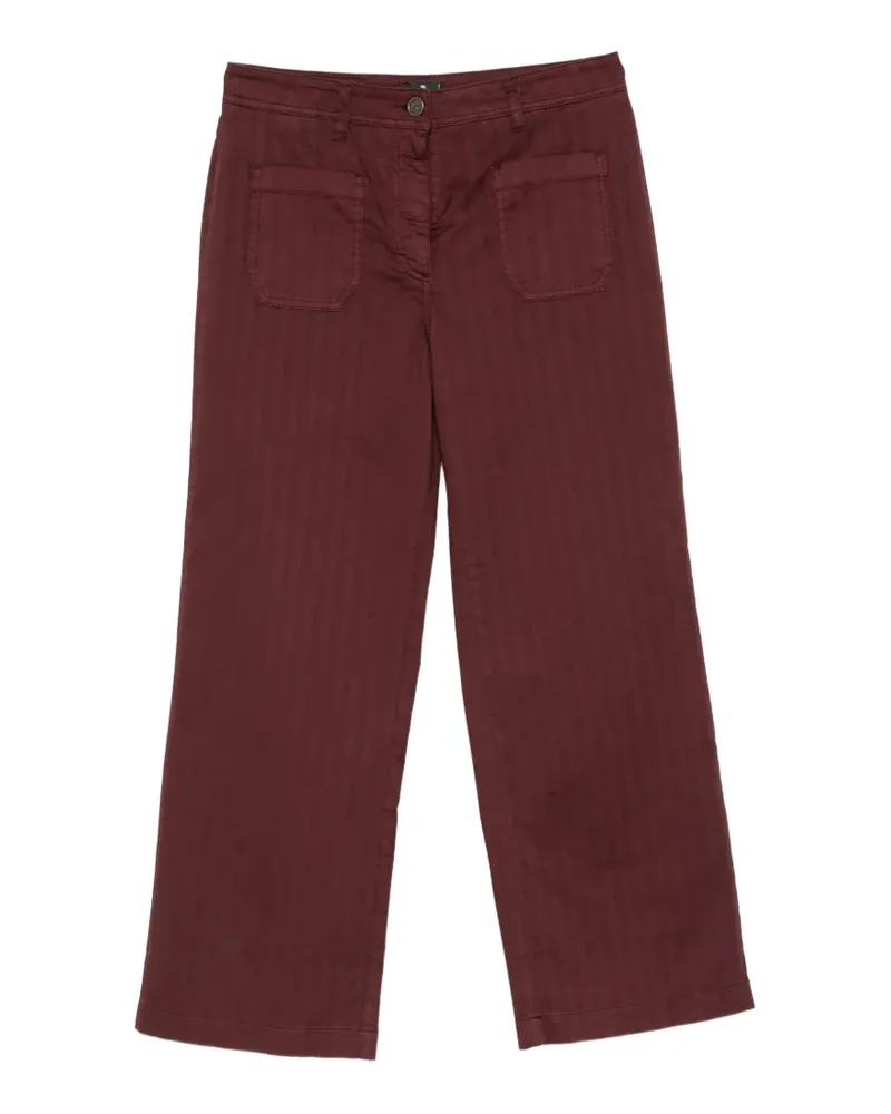 Etro patch-pocket trousers - Rot Rot