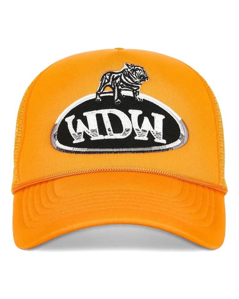 WHO DECIDES WAR Dale Baseballkappe mit Logo-Patch - Orange Orange