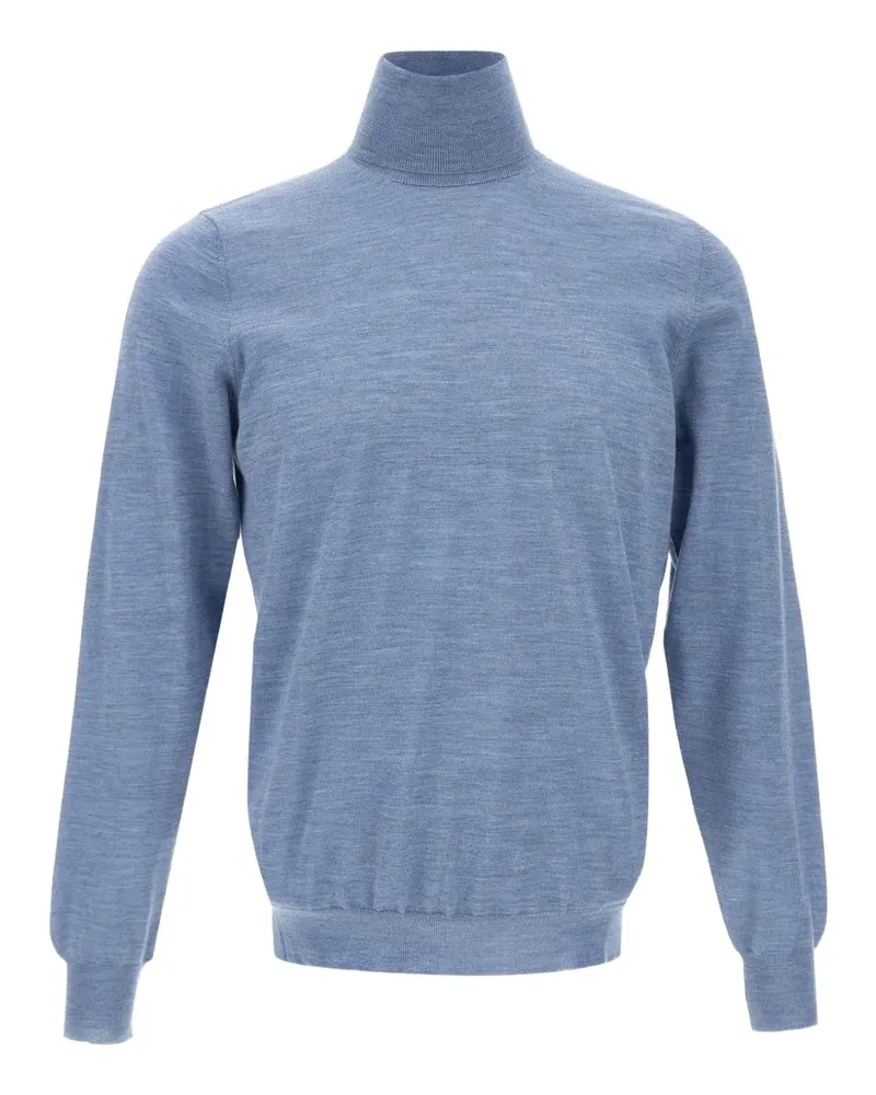 Filippo de Laurentiis Pullover mit Stehkragen - Blau Blau