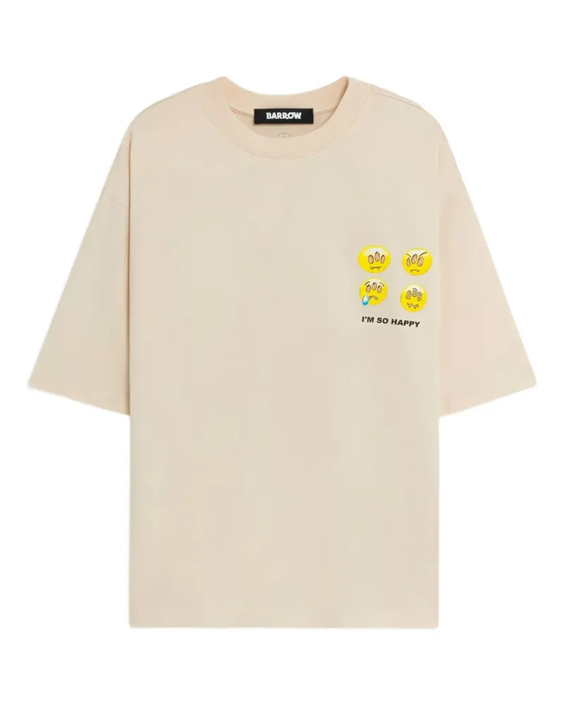 BARROW T-Shirt mit Print - Nude Nude