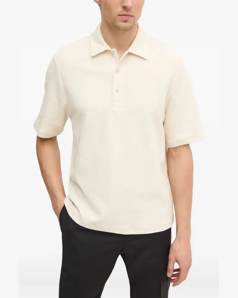 Filippa K Klassisches Poloshirt - Nude Nude