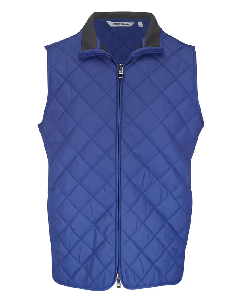 Peter Millar Essex quilted gilet - Blau Blau