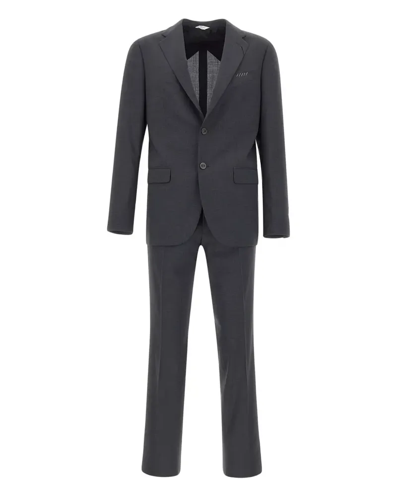 Boglioli 69B-Line Anzug mit Knöpfen (2er-Set) - Grau Grau