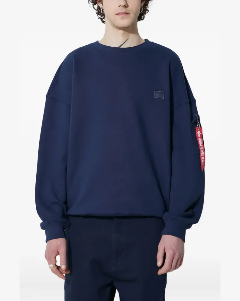 Alpha Industries Alpha Essentials Sweatshirt - Blau Blau