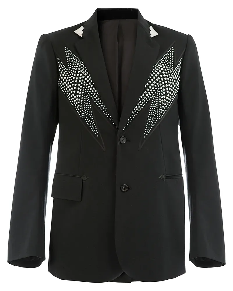 TheSoloIst Jacke mit Nieten - Schwarz Schwarz