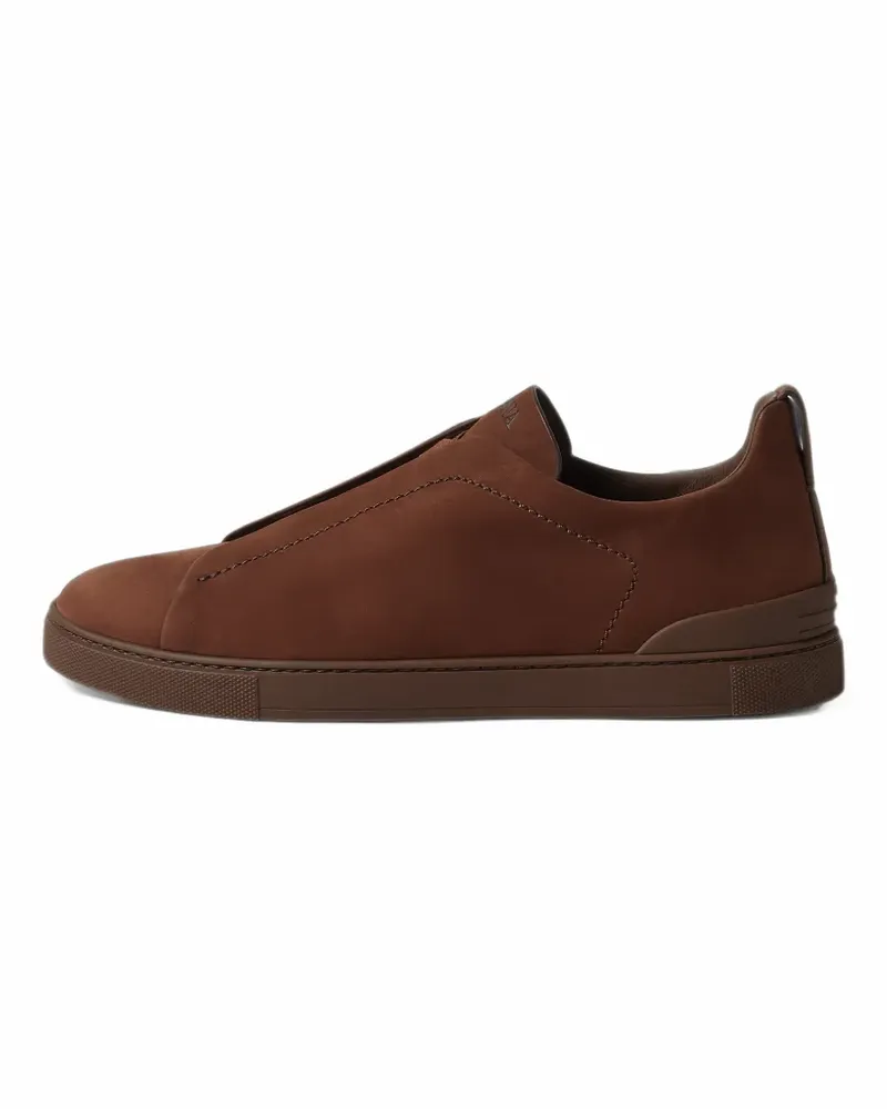 Ermenegildo Zegna brown Triple Stitch™ SECONDSKIN sneakers - Braun Braun