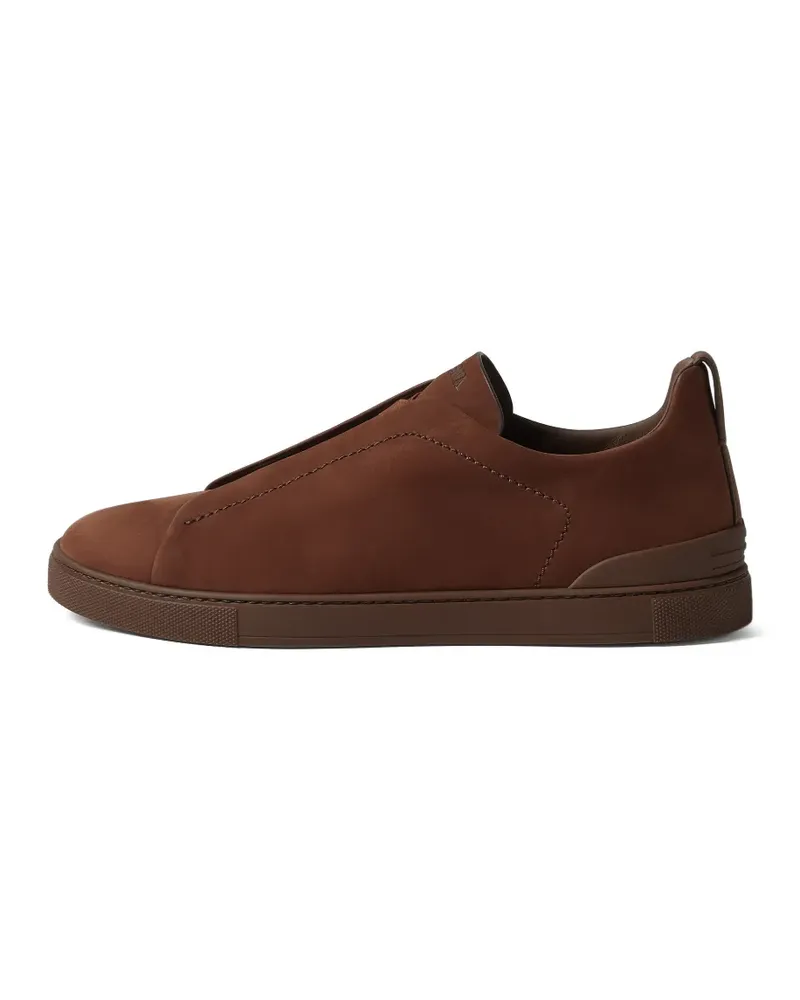 Ermenegildo Zegna Secondskin Triple Stitch™ Sneakers - Braun Braun
