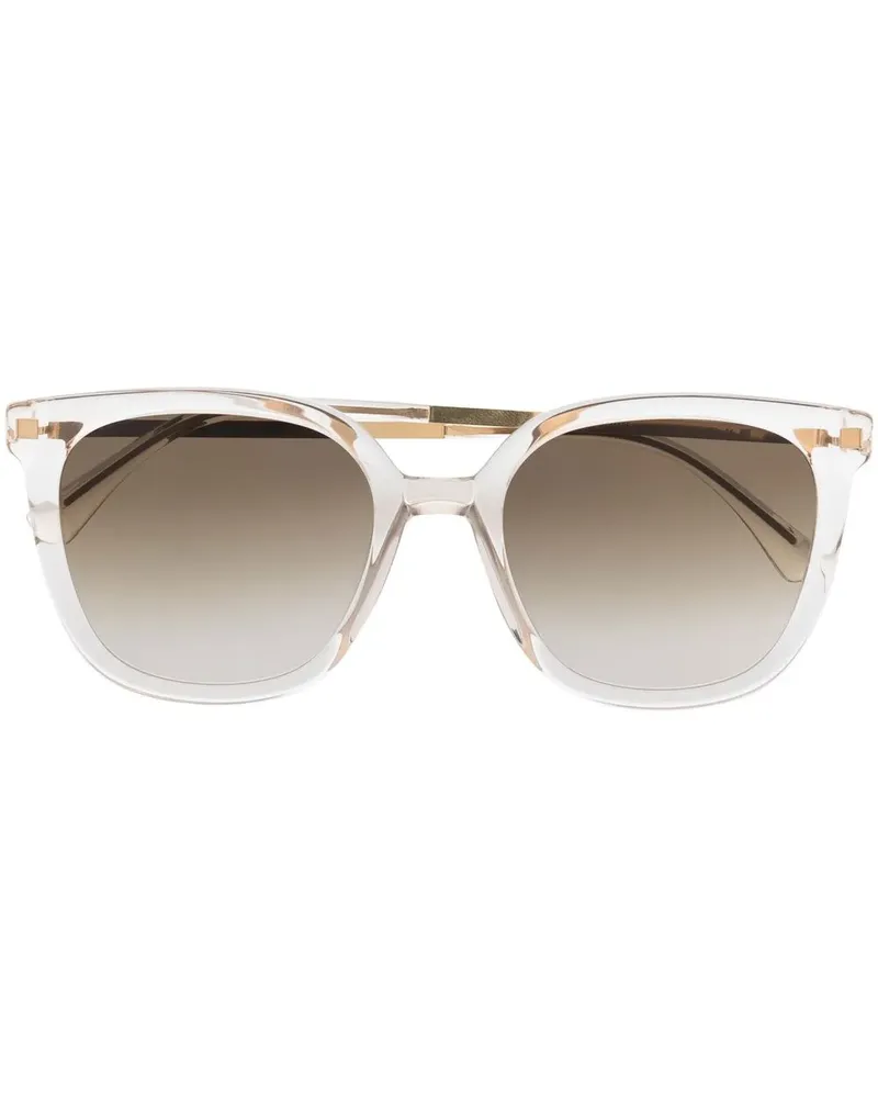 Mykita Transparente Sonnenbrille - Weiß Weiß