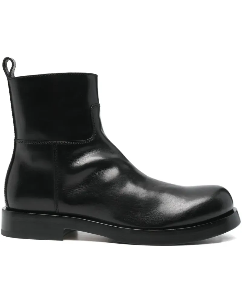 Officine Creative Italia Stiefel mit Reißverschlüssen - Schwarz Schwarz