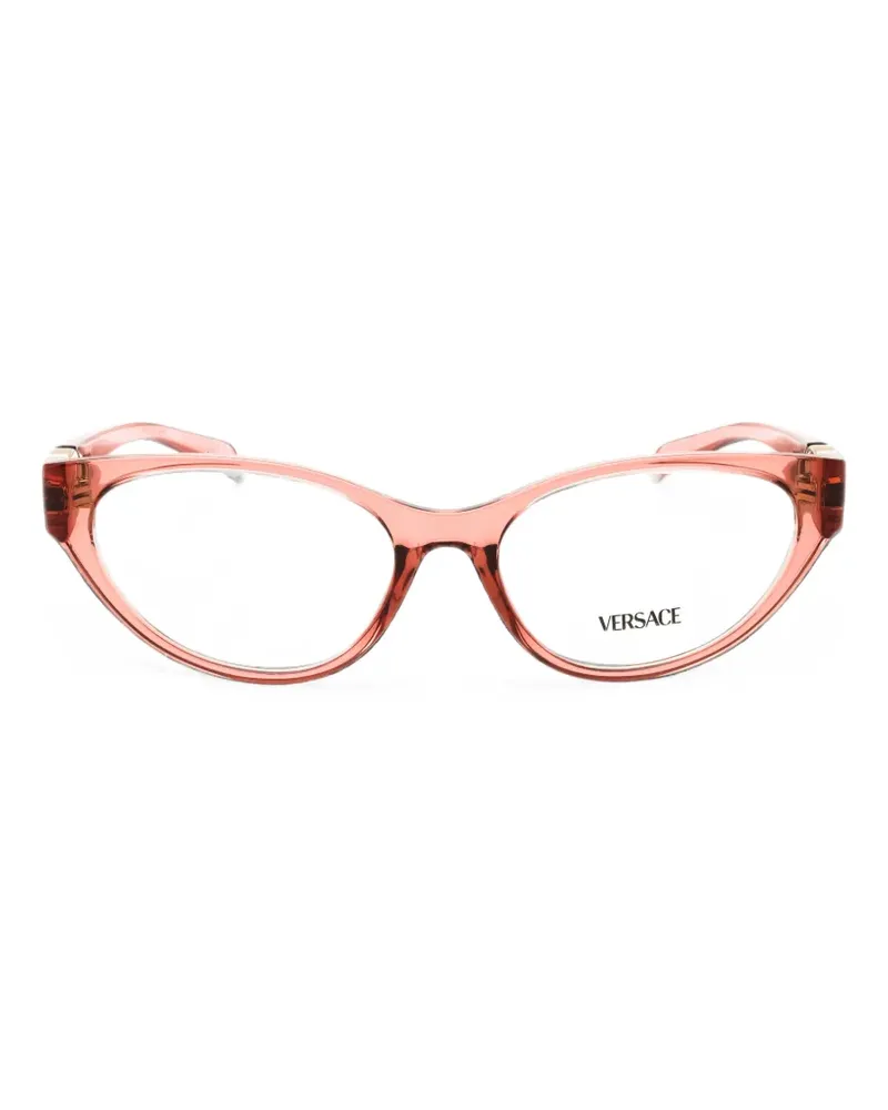 Versace Cat-Eye-Brille mit Medusa-Motiv - Rosa Rosa
