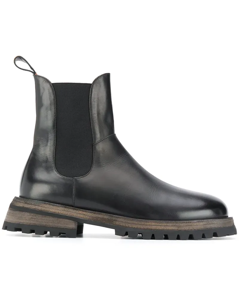 Marsèll Chelsea-Boots mit Profilsohle - Schwarz Schwarz
