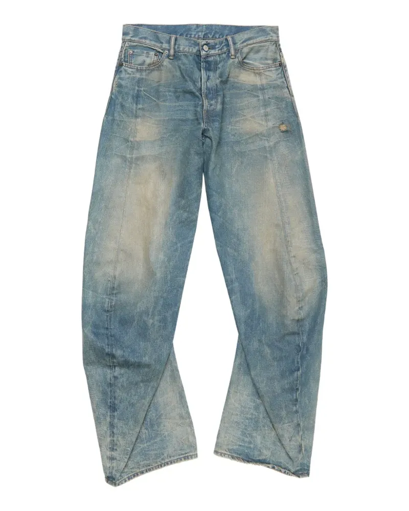 Acne Studios Ausgeblichene Jeans - Blau Blau