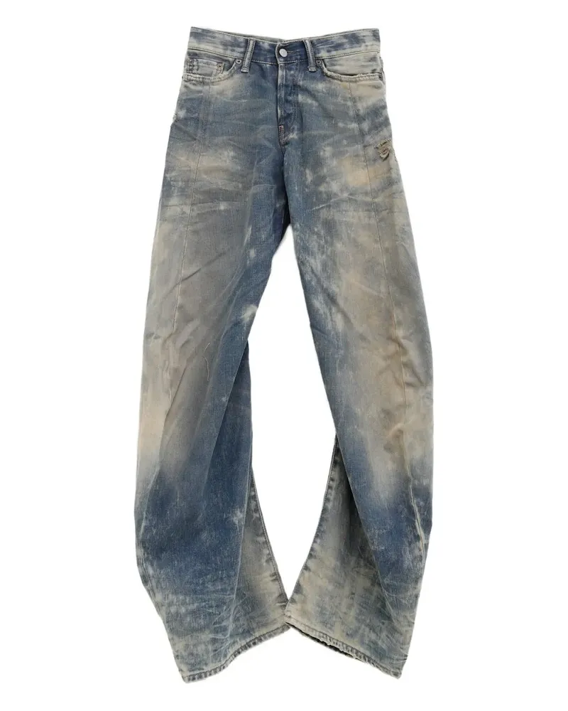 Acne Studios Ausgeblichene Jeans - Blau Blau