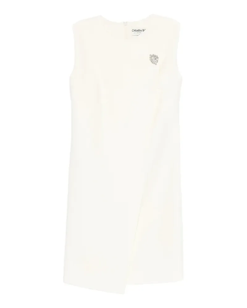 Chiara Boni Verziertes Minikleid - Weiß Weiß