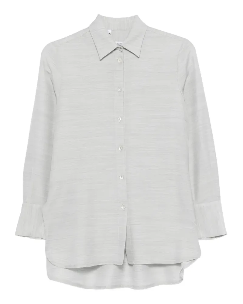 BARBA button-down long-sleeve shirt - Grau Grau