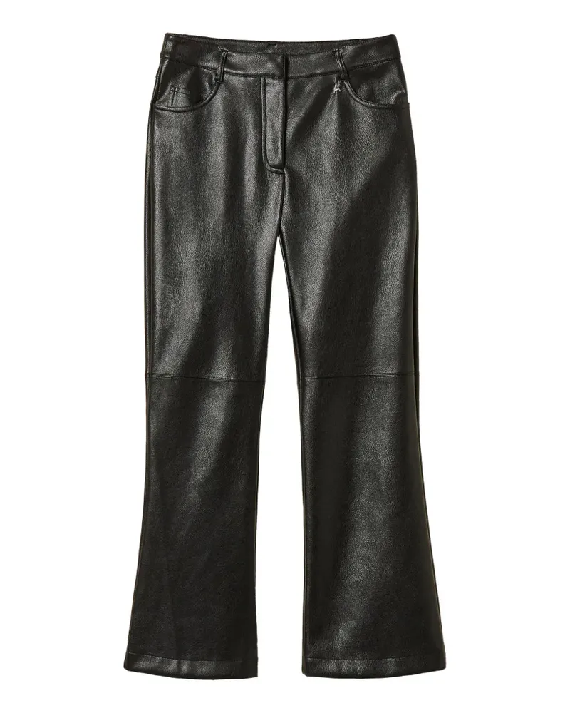 Twin-Set Ausgestellte Hose - Schwarz Schwarz