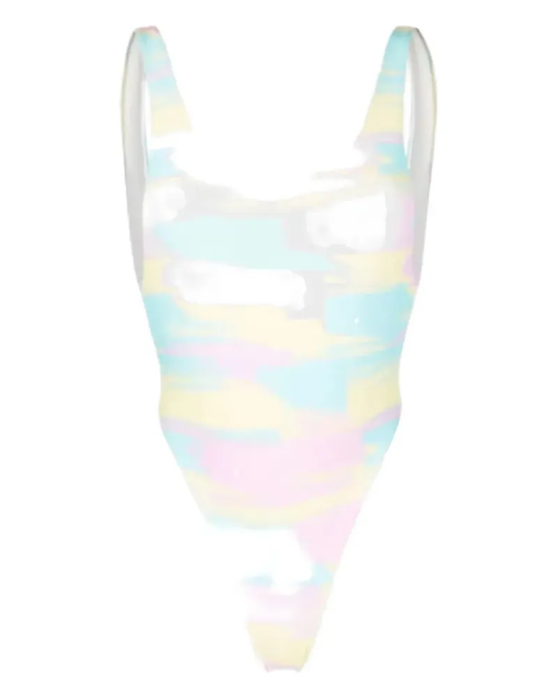 Reina Olga Funky tie-dye swimsuit - Rosa Rosa