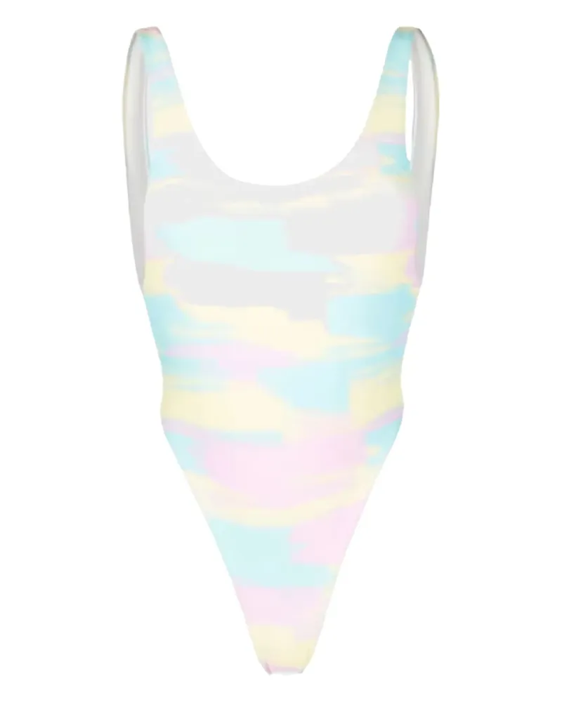 Reina Olga Funky tie-dye swimsuit - Rosa Rosa