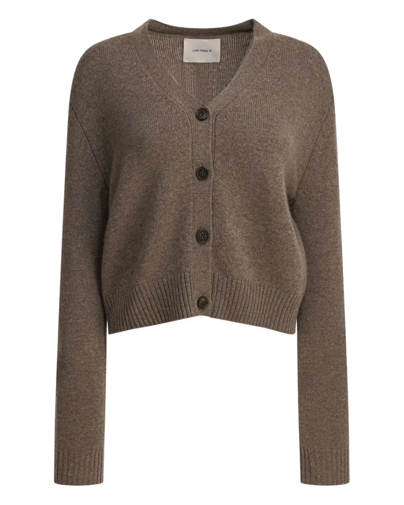 Lisa Yang Cardigan aus Kaschmir - Braun Braun