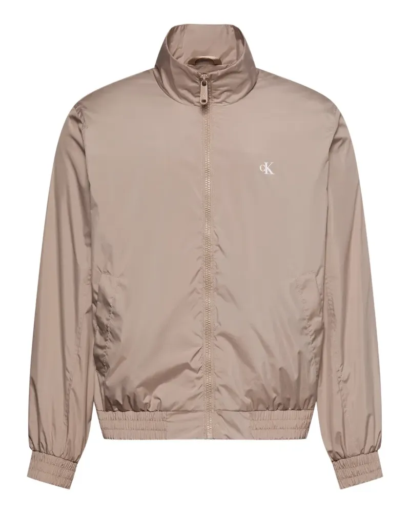 Calvin Klein zip-up lightweight jacket - Nude Nude