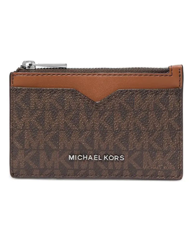 Michael Kors Hudson zip cardholder - Braun Braun