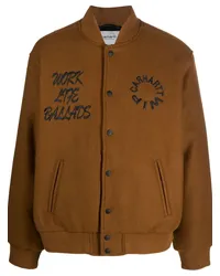 Carhartt WIP Work Varsity Bomberjacke Braun