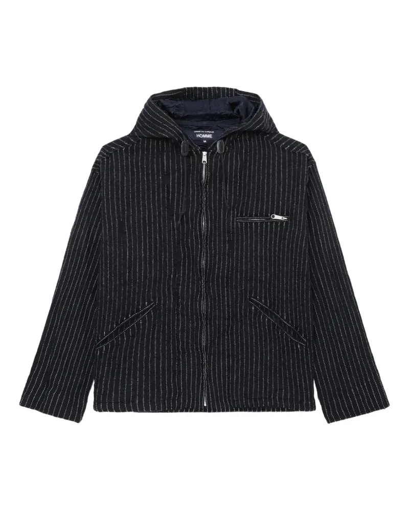Comme des Garçons Jacke mit Nadelstreifen - Schwarz Schwarz