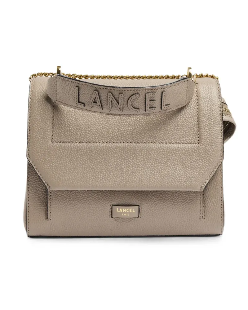 Lancel Ninon leather shoulder bag - Nude Nude