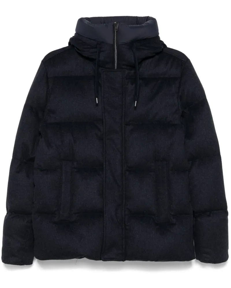 Herno Gebürstete Steppjacke - Blau Blau