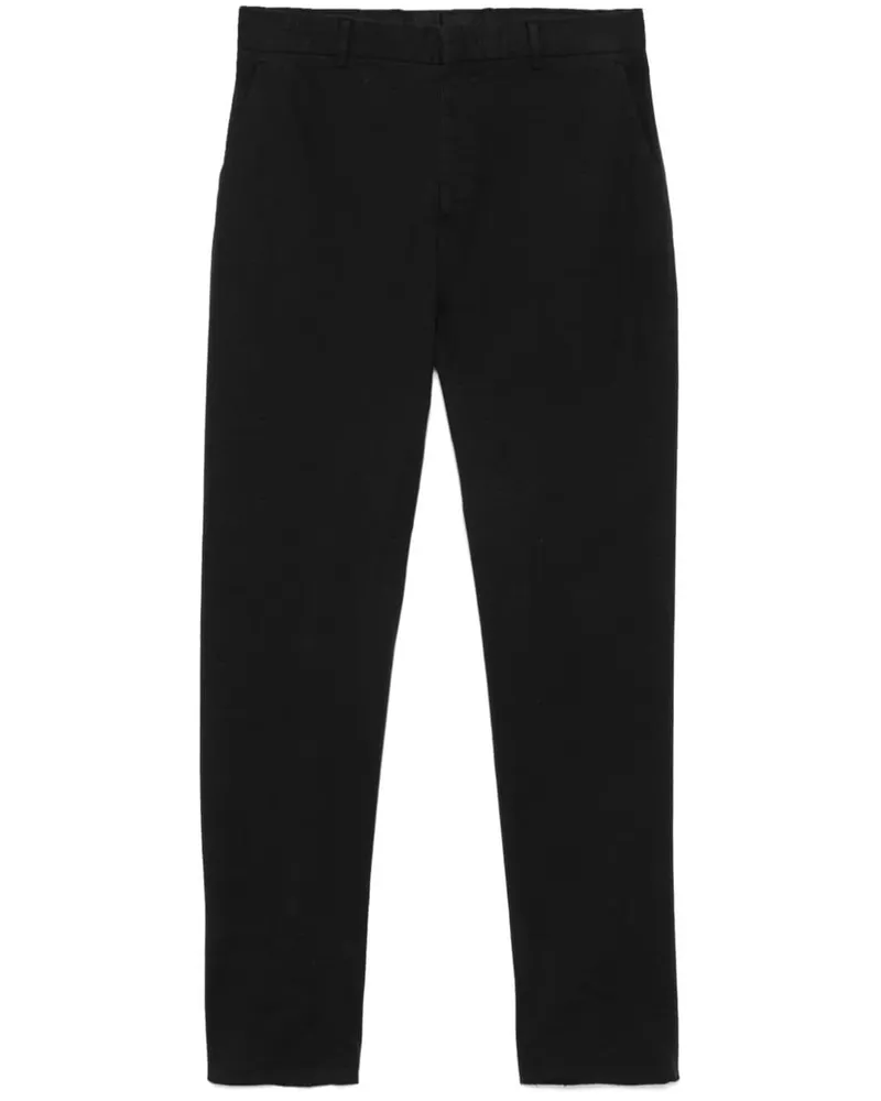 Ermenegildo Zegna Hose mit Tapered-Bein - Schwarz Schwarz