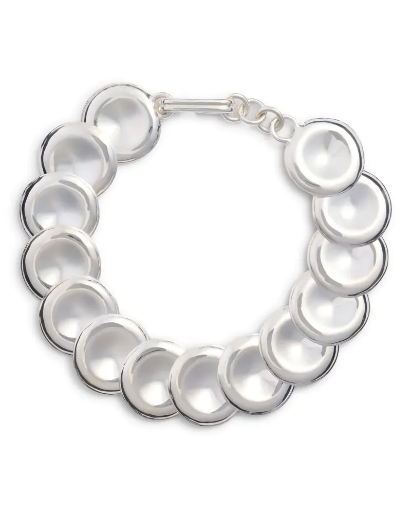 Patou Disc Halskette - Silber Silber