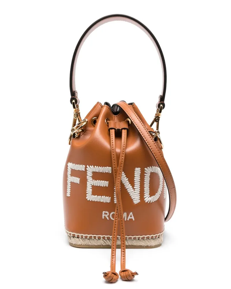 Fendi Kleine Mon Tresor Beuteltasche - Braun Braun