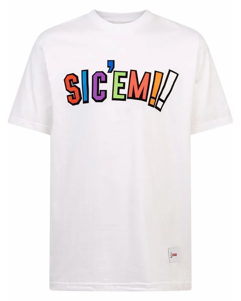 Supreme Being x WTAPS Sic'em T-Shirt - Weiß Weiß