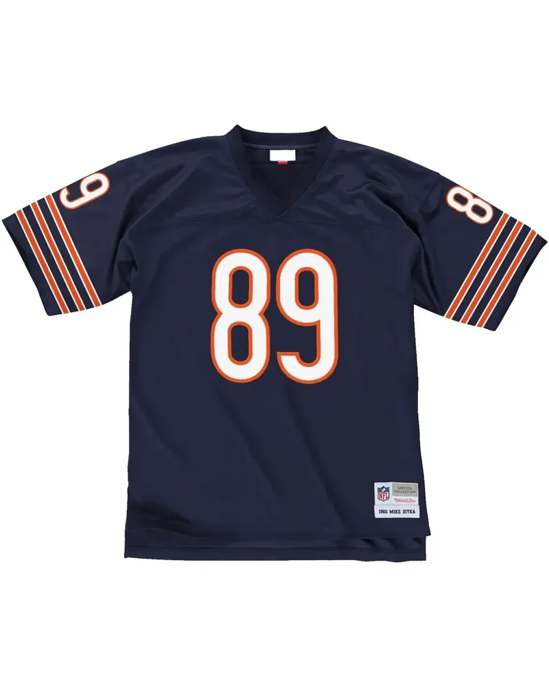 Mitchell & Ness 1966/67 Mike Ditka Legacy "Chicago Bears" Trikot - Blau Blau