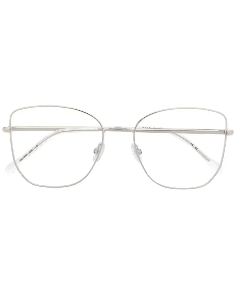 Isabel Marant Brille mit geometrischem Gestell - Silber Silber