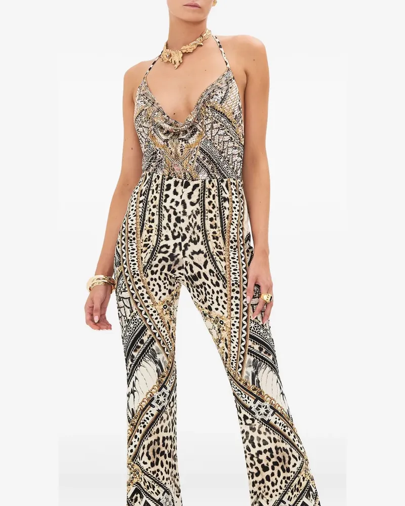 Camilla Mosaic Muse Jumpsuit - Nude Nude