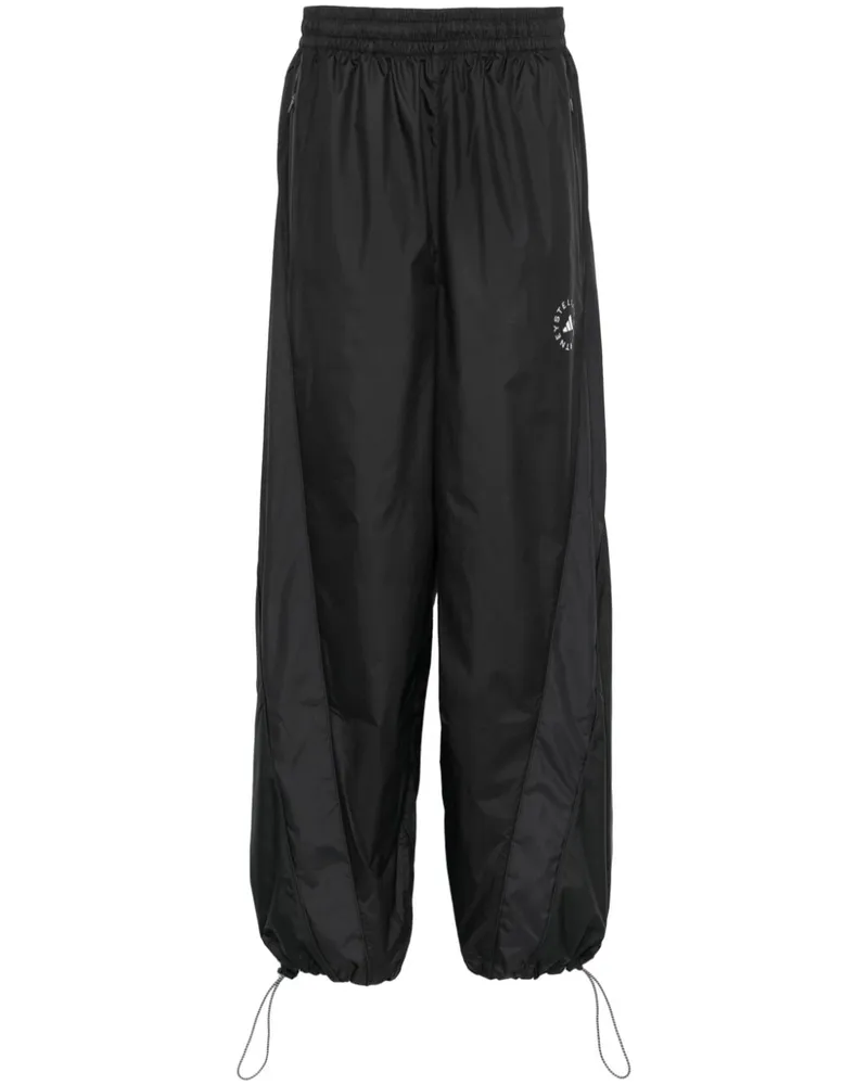 adidas Jogginghose mit weitem Bein - Schwarz Schwarz
