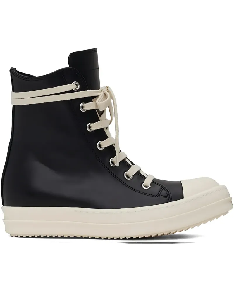Rick Owens lace-up high-top sneakers - Schwarz Schwarz