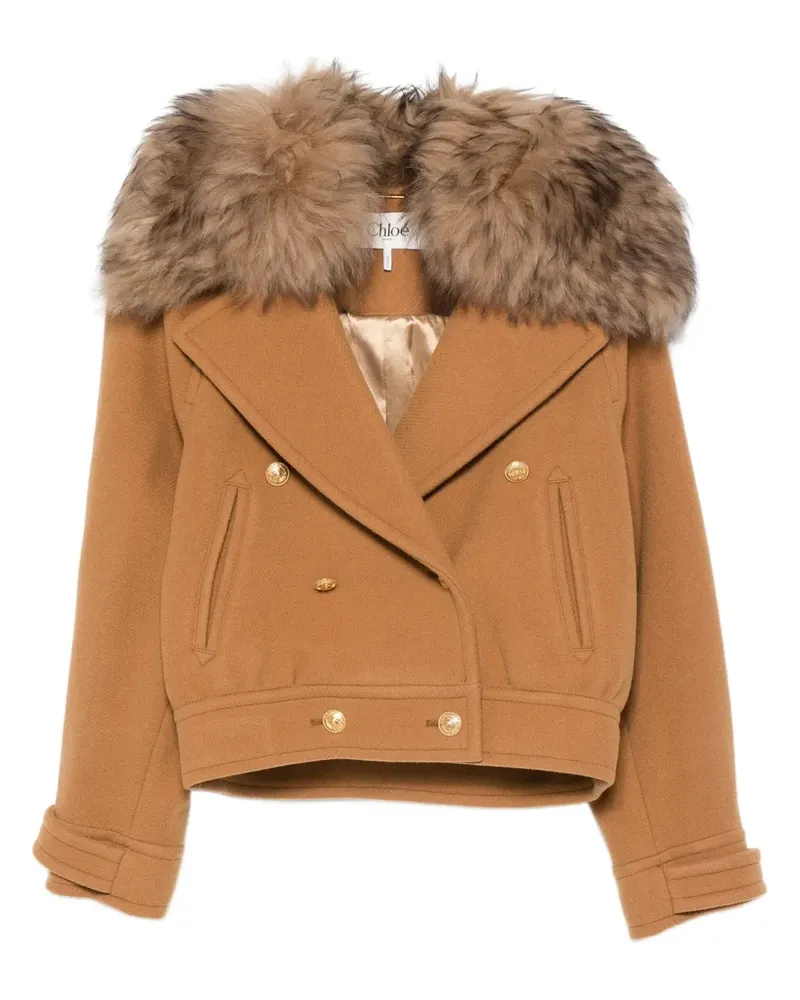 Chloé Doppelreihiges Sakko - Braun Braun