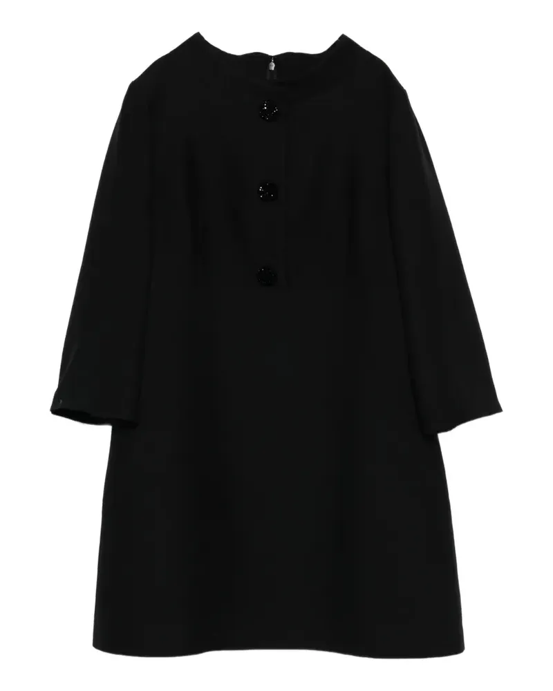 Valentino Garavani button mini dress - Schwarz Schwarz