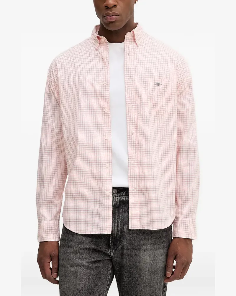 Gant Kariertes Hemd - Rosa Rosa