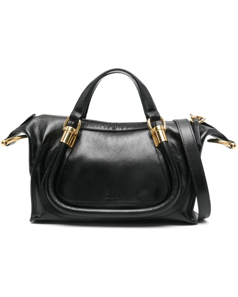 Chloé Kleine Paraty Tote Bag 24cm - Schwarz Schwarz