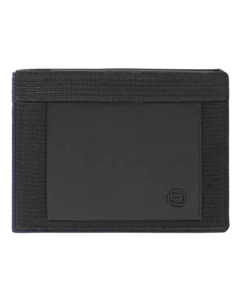 Piquadro Portemonnaie mit Einsätzen - Schwarz Schwarz