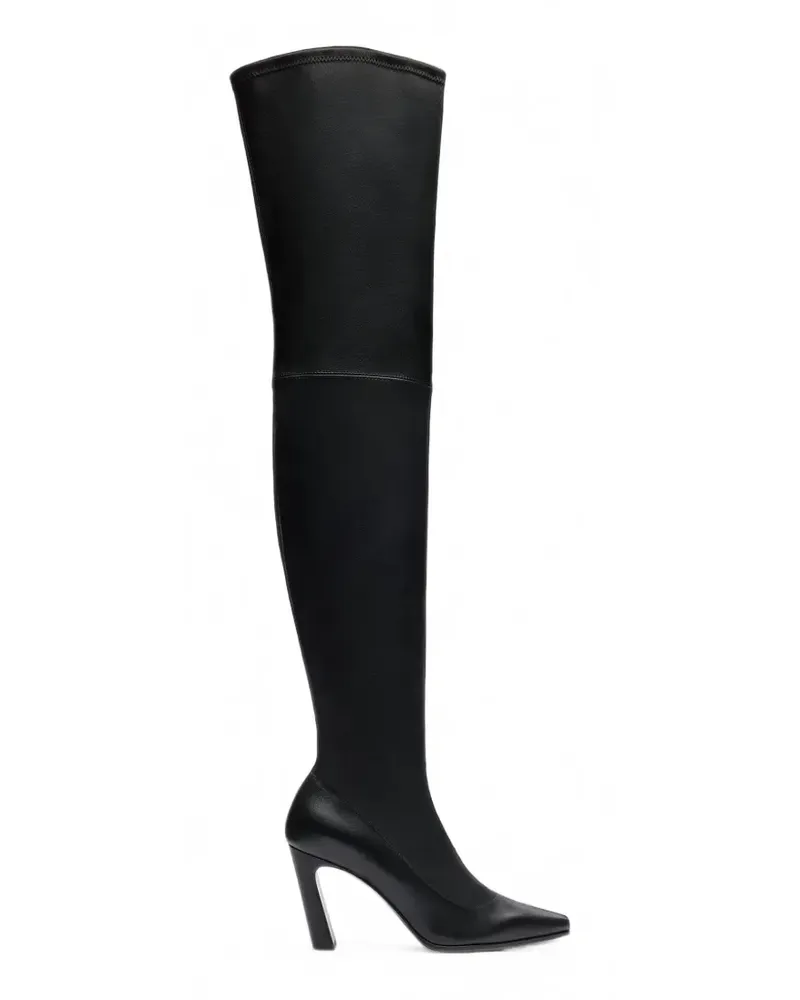 Stuart Weitzman Ultra Stassi Overknee-Boots - Schwarz Schwarz