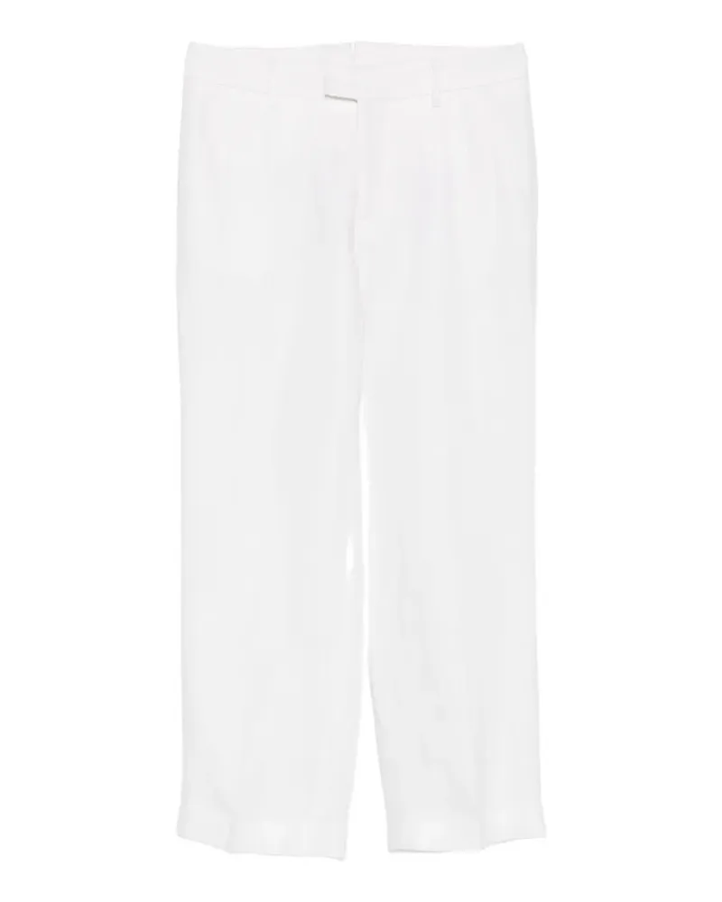 Berwich cropped trousers - Weiß Weiß