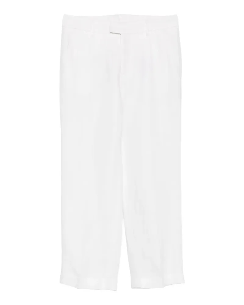 Berwich cropped trousers - Weiß Weiß