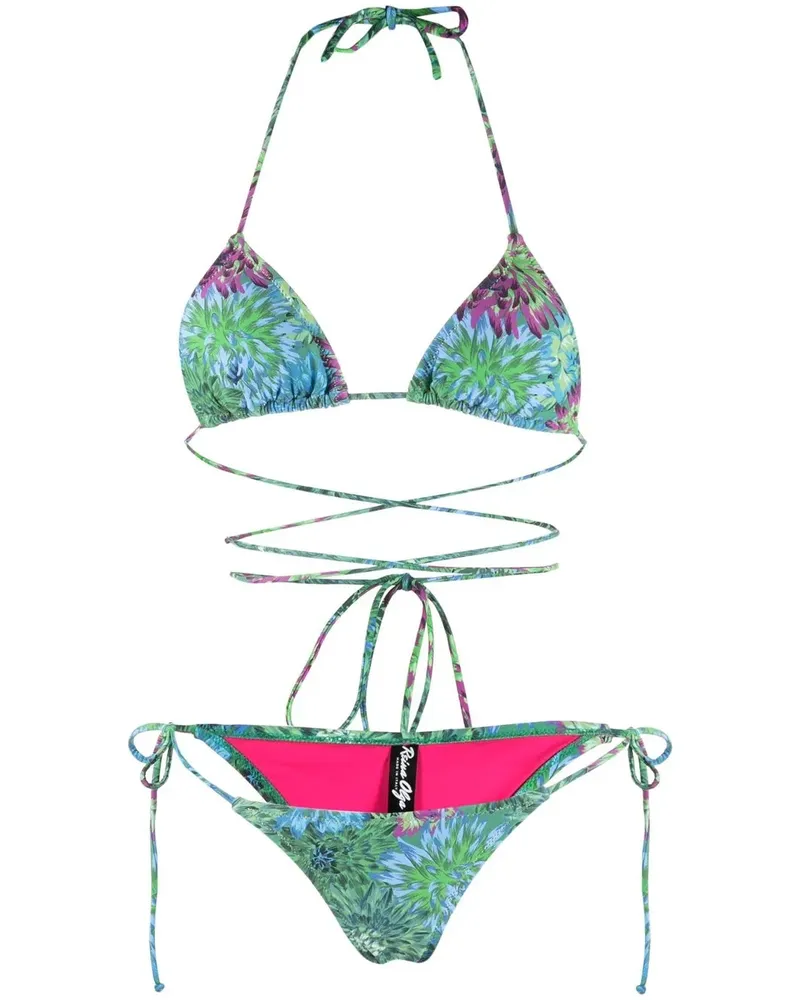 Reina Olga Miami Bikini mit Print - Grün Grün