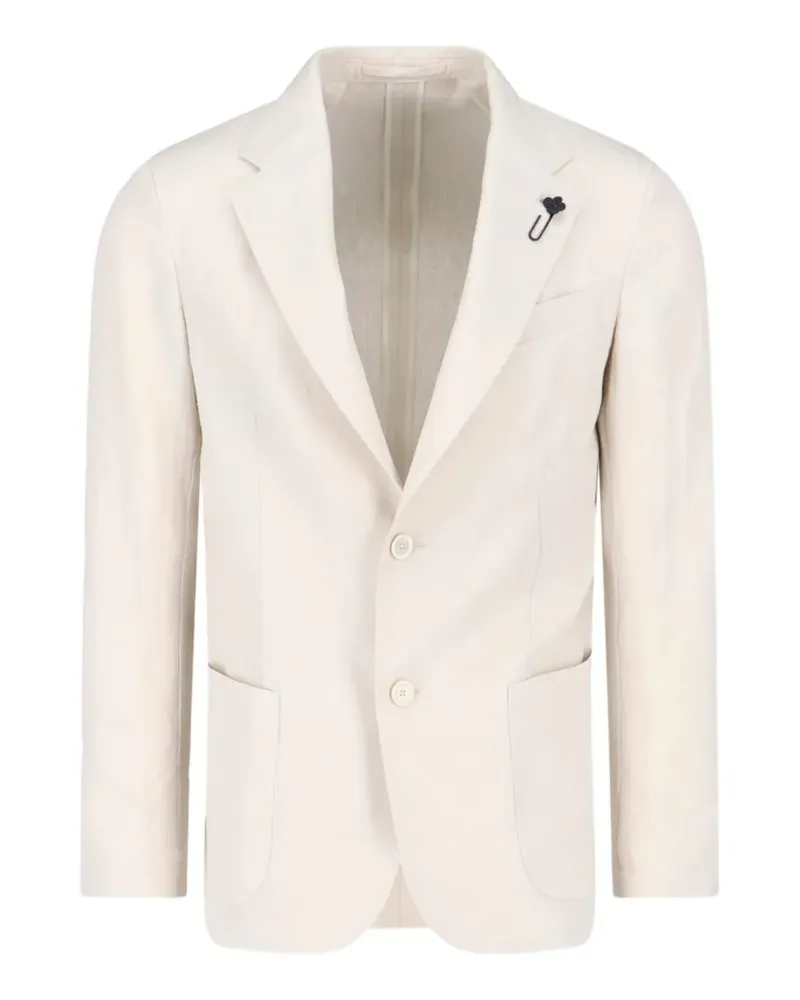 LARDINI monopetto blazer - Nude Nude