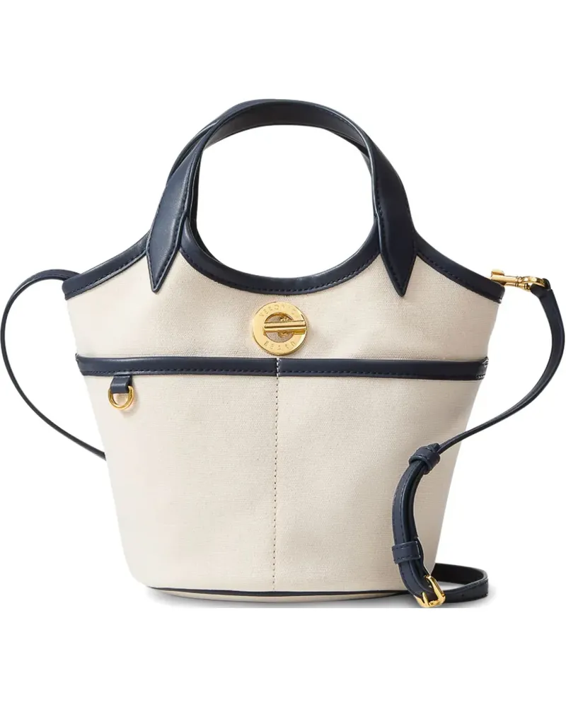 Veronica Beard Anchor canvas tote bag - Nude Nude