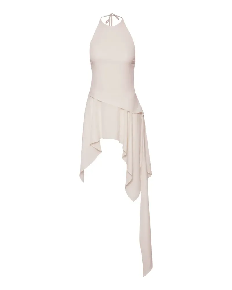 Baobab Collection Asymmetrisches Neckholder-Top - Nude Nude